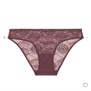 SIMONE PERELE Paris Embleme Bikini Byzantine plum purple panty XS FR 1
